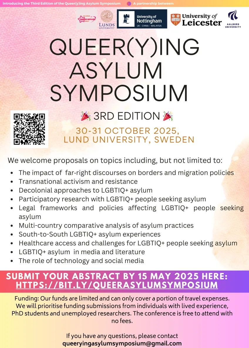 A poster for a symposium.