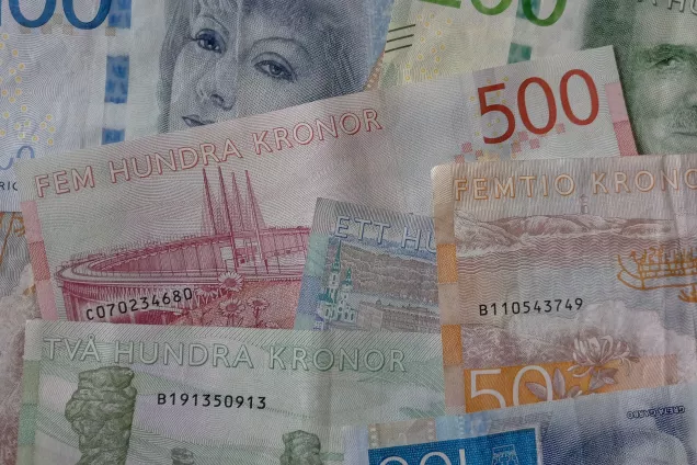 Generisk bild på svenska sedlar